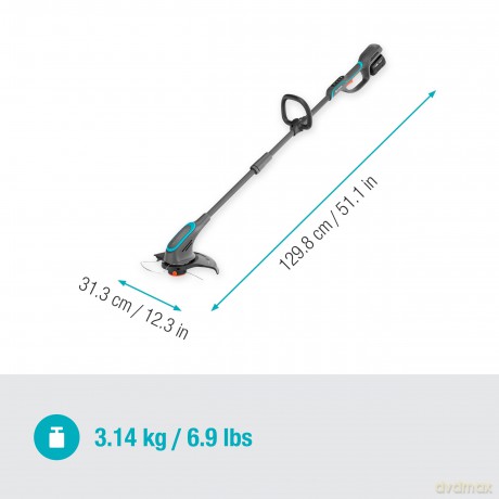 Gardena - PowerTrim 30 18V Grass Trimmer Set - 4.0 Ah