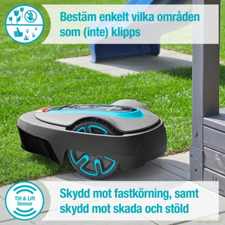 Gardena - Robotic Lawnmower Sileno City 500 Smart Lona