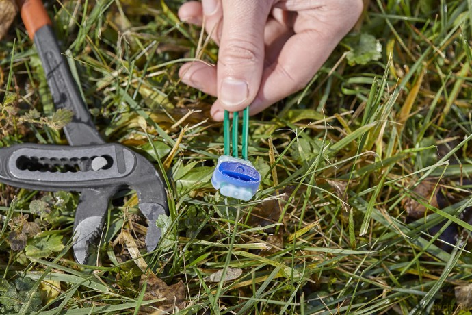 Gardena Connecting pieces and connection clamps for cable