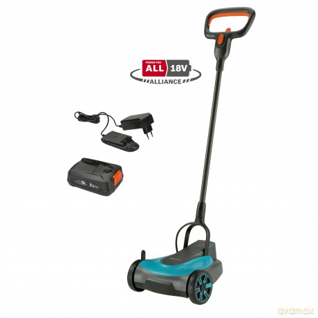 Gardena HandyMower 22/18V P4A Ready-To-Use Set (1x2.5Ah) Battery Powered Mower