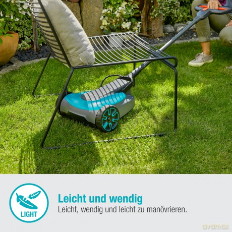 Gardena HandyMower 22/18V P4A Ready-To-Use Set (1x2.5Ah) Battery Powered Mower