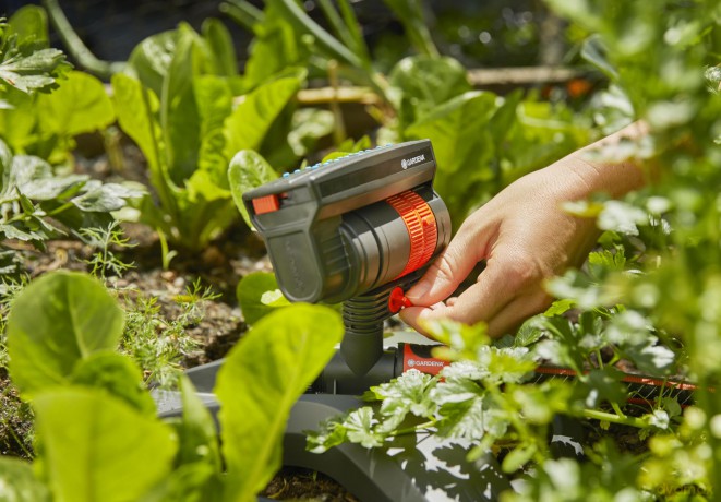 Gardena Oscillating Sprinkler AquaZoom compact 18708-20