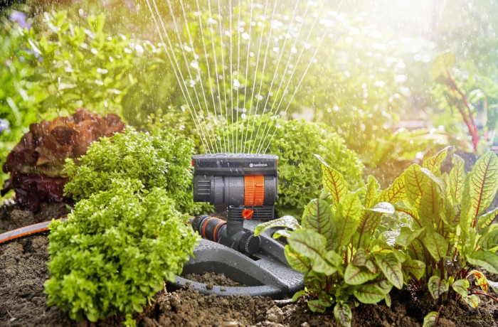 Gardena Oscillating Sprinkler AquaZoom compact 18708-20