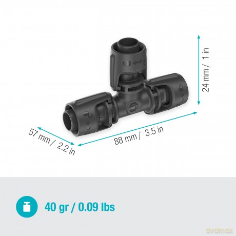 Gardena T-Joint 13 mm (1/2) (set 2 pcs)