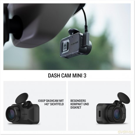 Garmin - Dashcam Mini 3