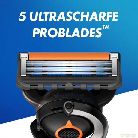 Gillette - Fusion Proglide Manual Razor - Blue/Black