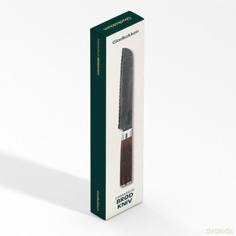 Gladkokken - Damascus bread knife - 20 cm