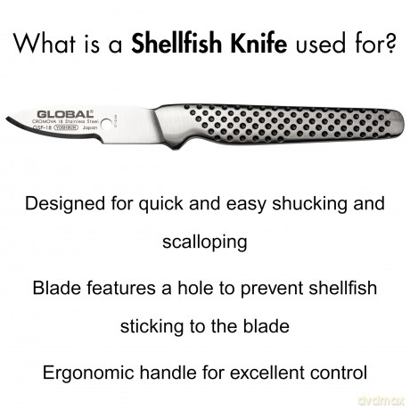 Global - Crab & lobster knife - 5 cm