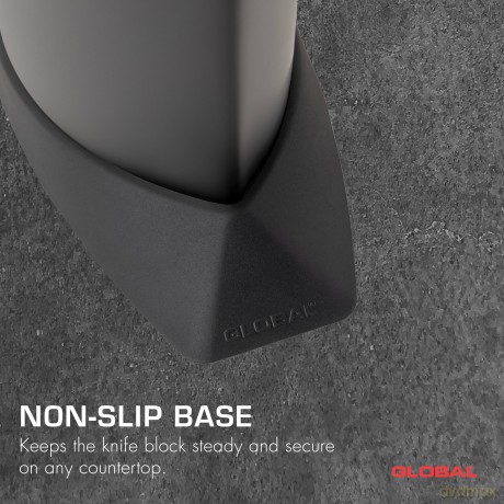 Global - Knife Block - Black 9+1