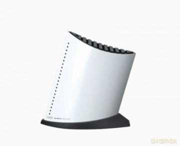 Global - Knife Block 9+1 - White