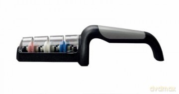 Global - Knife Sharpener 3-wheel - Black