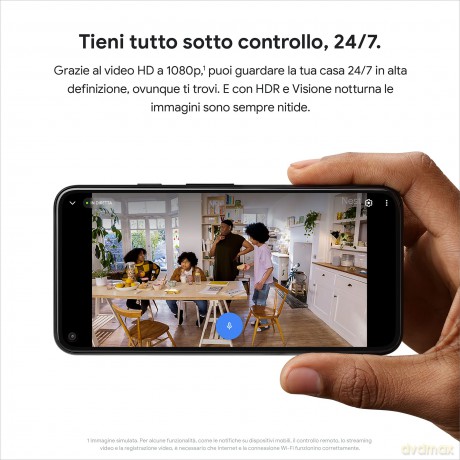 Google - Nest Cam (Indoor - Wired)