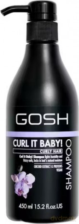 Szampon GOSH Copenhagen - Curl it Baby - Hair Shampoo
