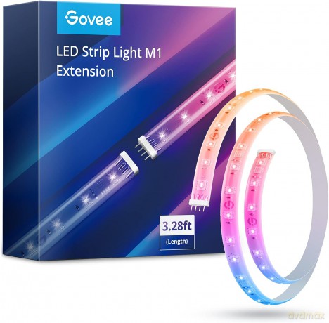 Govee - LED Strip Light M1 Matter Compatible 1m extension