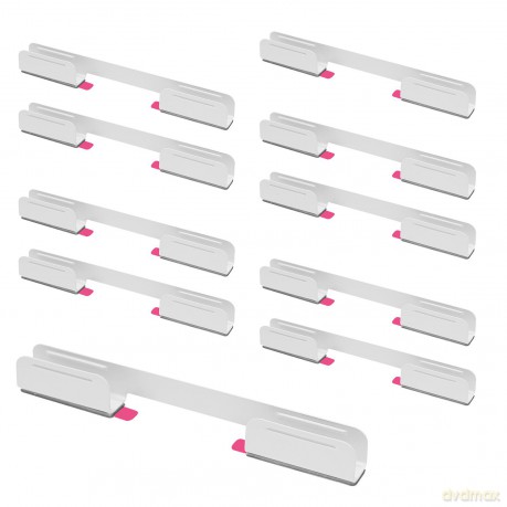 Govee - Neon Rope Light 2 Clips, White - 5-Pack for H61D5301 and H61D3301