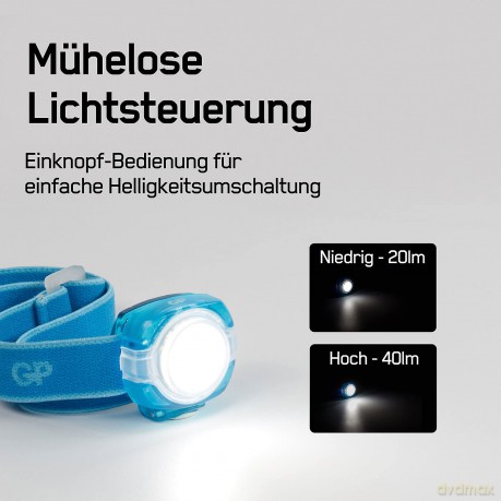 GP - Discovery Multi-Usage Headlamp, CH31, 40 lumens [SPORT]