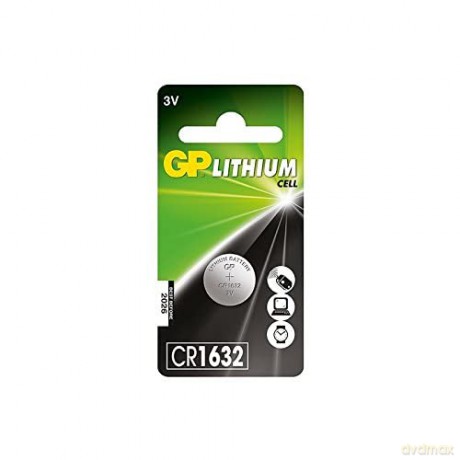 GP - Lithium Cell Battery CR1632, 3V, 1-pack