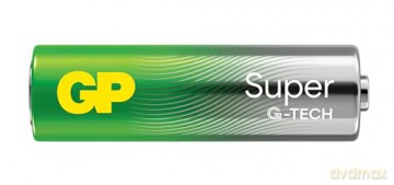 GP - Super Alkaline AA Batteries, 15A/LR6, 1.5V, 12-Pack