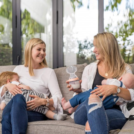 Haakaa - Generation 3 Breast Pump and Baby Bottle Top Set - 160 ml