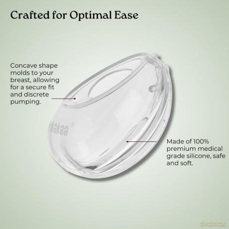 Haakaa - Shell Wearable Silicone Breast Pump - 120 ml