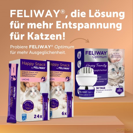 Happy Snack by Feliway - Salmon - 24x15g