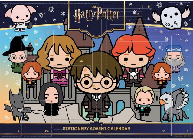 HARRY POTTER art. papiernicze kalendarz adwentowy  2025