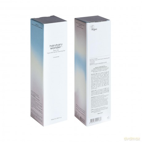 Haruharu Wonder - Black Rice Triple AHA Gentle Cleansing Gel - Black - 100 ml