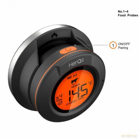 HerQs - Connected Digital Dome Thermometer