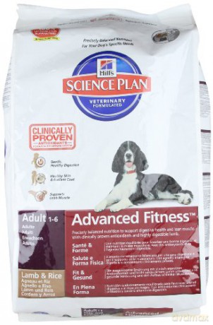 Hills - Dogfood SP Canine Adult Medium Lamb&Rice 12kg (H604277)