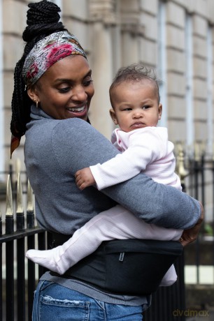 Hippychick - Hipseat Denim Black