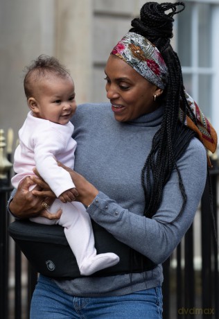 Hippychick - Hipseat Denim Black