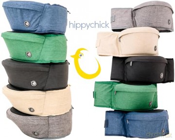 Hippychick - Hipseat Denim Black