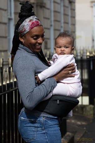 Hippychick - Hipseat Denim Black