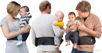 Hippychick - Hipseat Denim Black