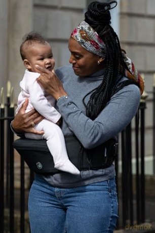 Hippychick - Hipseat Denim Black