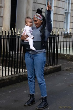 Hippychick - Hipseat Denim Black