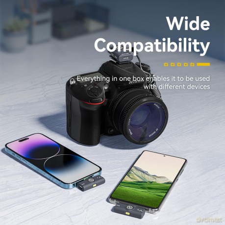 Hollyland - Lark M2 Combo Wireless Lavalier Microphone