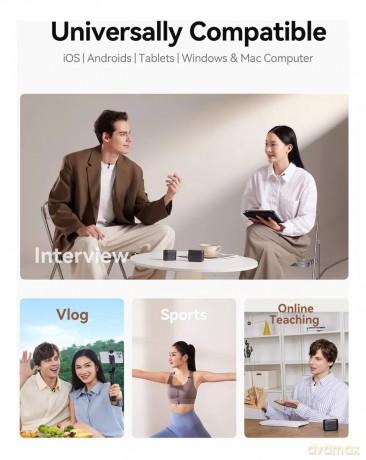 Hollyland - Lark M2S Ultimate Combo Wireless Microphone