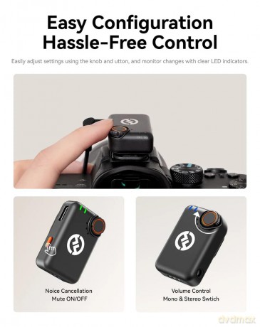 Hollyland - Lark M2S Ultimate Combo Wireless Microphone