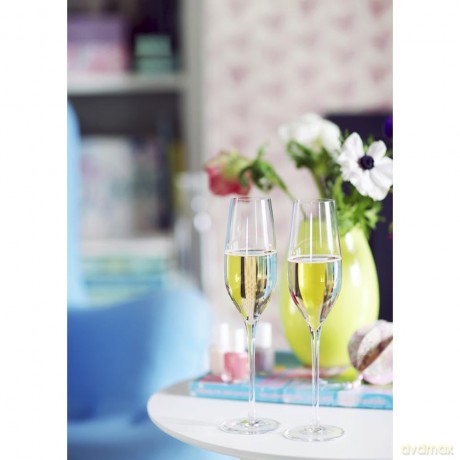 Holmegaard - Cabernet Champagne Glass 29 cl - 6 pcs.