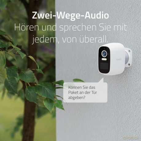 Hombli - Smart Battery Cam, White