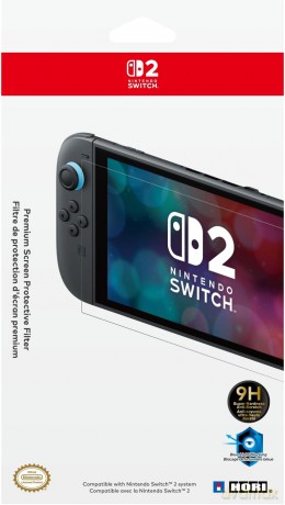 HORI - Premium Screen Protective Filter for Nintendo Switch 2 - Transparent