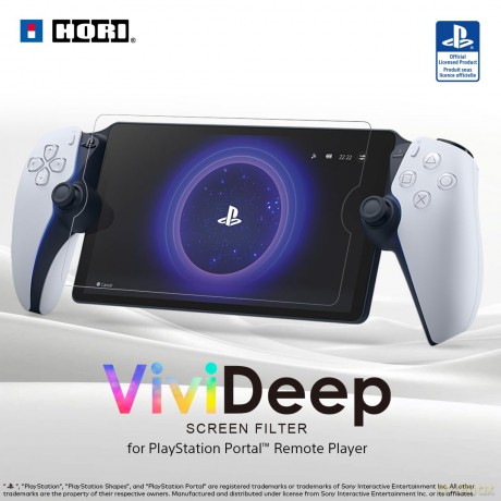 HORI - ViviDeep Screen Filter for PlayStation Portal Remote Player - Transparent