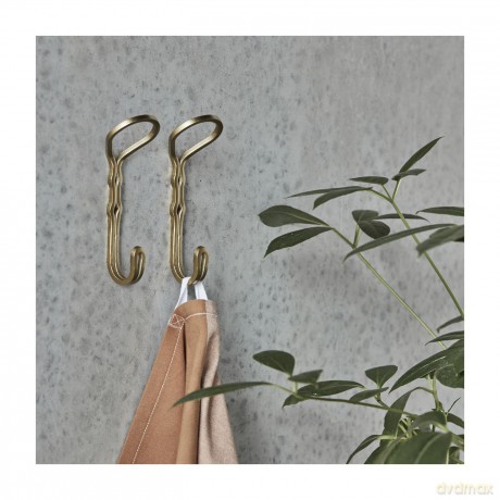 House doctor - Hook, Yra, Brass finish (203666061)