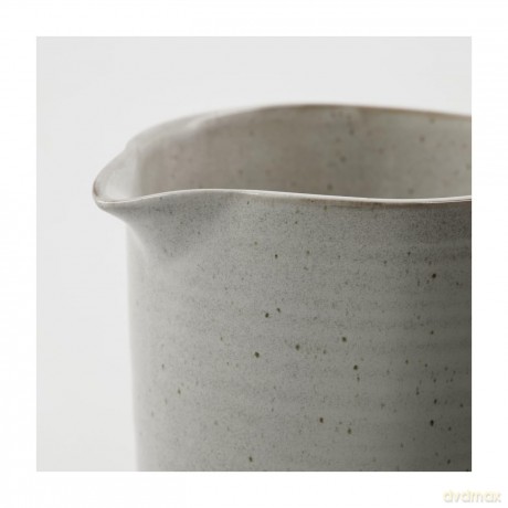 House Doctor - Jug, HDPion - Grey/White - h: 19 cm, dia: 12 cm