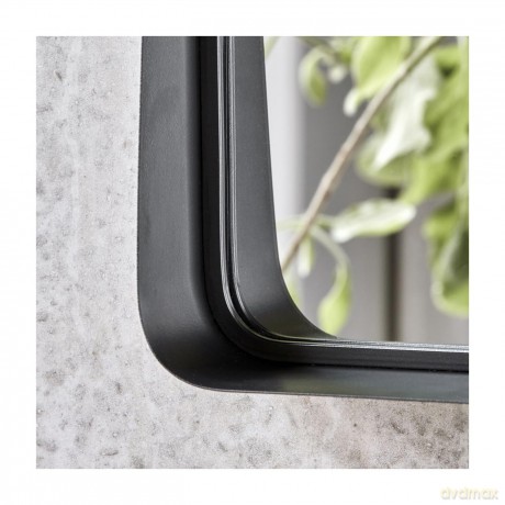 House Doctor - Mirror w. frame, HDPejo - Black antique - w: 60 cm, h: 45 cm, d: 10 cm