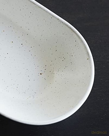 House Doctor - Serving dish, HDPion - Grey/White - small - l: 35 cm, w: 11.5 cm, h: 4.5 cm