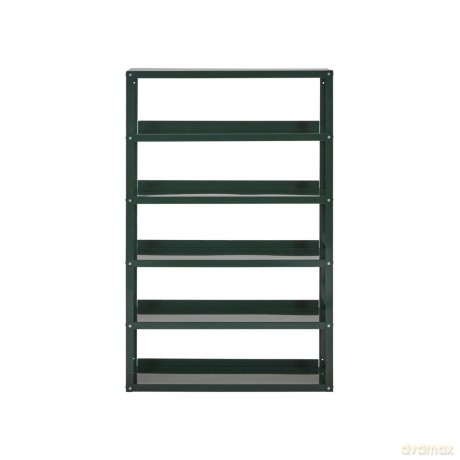 House Doctor - Shelving unit, HDUse - Dark Green - l: 80 cm, h: 128 cm, d: 22 cm