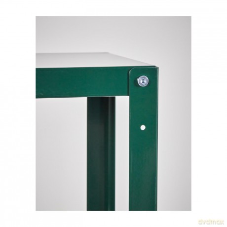 House Doctor - Shelving unit, HDUse - Dark Green - l: 80 cm, h: 128 cm, d: 22 cm