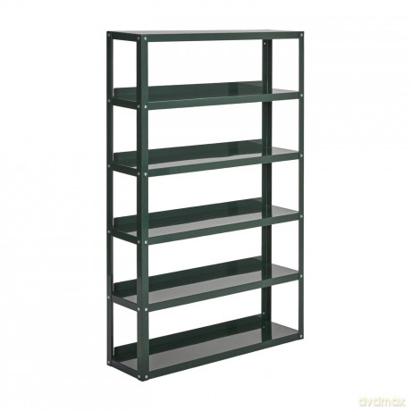 House Doctor - Shelving unit, HDUse - Dark Green - l: 80 cm, h: 128 cm, d: 22 cm